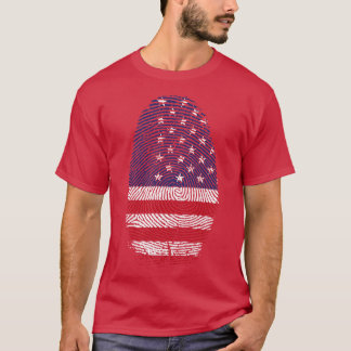 USAフィンガープリント Tシャツ