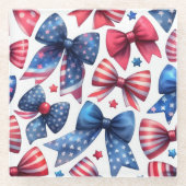 USAフィールドデイ弓 ガラスコースター (正面)