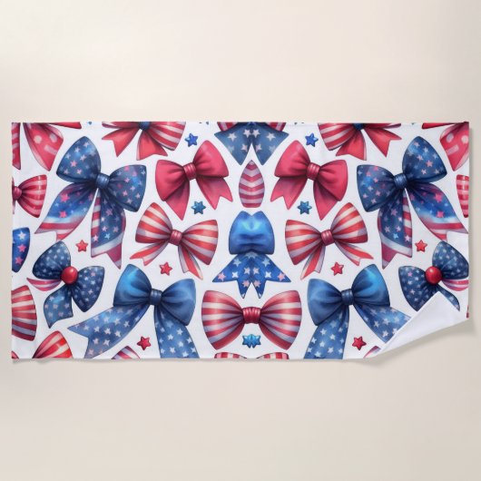 USAフィールドデイ弓 ビーチタオル (正面)