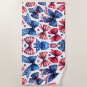 USAフィールドデイ弓 ビーチタオル (正面)