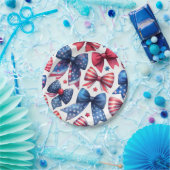 USAフィールドデイ弓 ペーパープレート (パーティー)