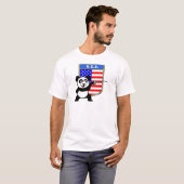 USAフェンシングパンダ Tシャツ (正面フル)