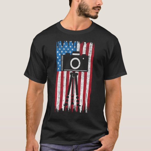 USAフォトカメラ写真画像解像度Ph Tシャツ (正面)