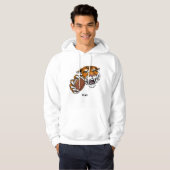 USAフットボールのエッセンスを捉えたシャツのデザイン パーカ (正面フル)