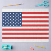 USAフラグの切り離しティッシュペーパー 薄葉紙 (クラフト)