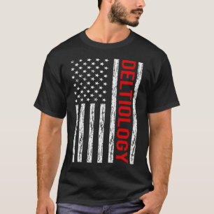 USAフラグデルティオロジーポストカードポストカード Tシャツ