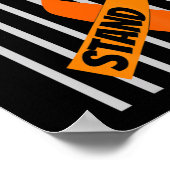 USAフラグリボン白血病認識度ファミリーサポート ポスター (角)