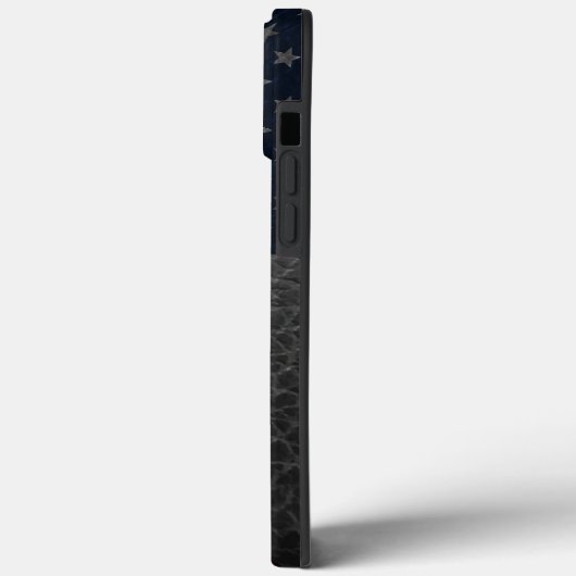 USAフラグレザーのフェイク背景をカスタマイズする Case-Mate iPhoneケース (裏面 / 左)