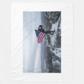 USAフラグ フリースブランケット (正面)