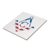 USAフリーマソニックシンボル タイル (側面)