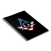 USAフリーマソニック記号 ノートブック (右側)