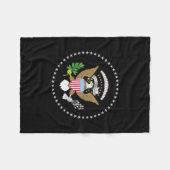 USAプリセントフラグ フリースブランケット (正面(横))