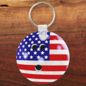 USAボウリングボールキーチェーン キーホルダー (正面)