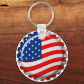 USAボトルキャップ キーホルダー (正面)