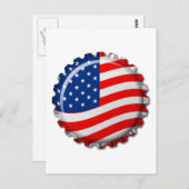 USAボトルキャップ ポストカード (正面/裏面)