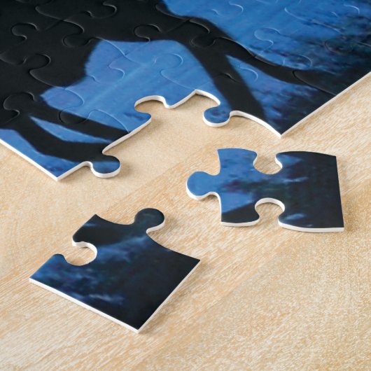 USAポニー表現🐎カウボーイ絵を描ライダーズ ジグソーパズル (側面)