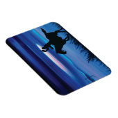 USAポニー表現🐎カウボーイ絵を描ライダーズ マグネット (右側)