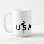 USAマウンテン登山 コーヒーマグカップ (左)