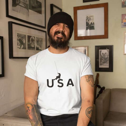 USAマウンテン登山 Tシャツ