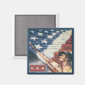 USAマグネット マグネット (正面/裏面)