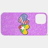 USAミャンマーラブハート Case-Mate iPhoneケース (裏面 / 右)