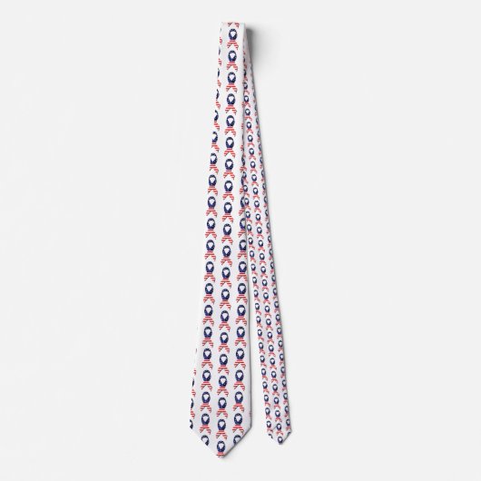 USAリボン ネクタイ (正面)