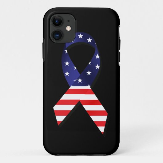 USAリボン Case-Mate iPhoneケース (裏面)