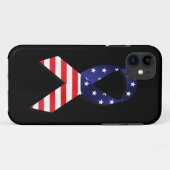 USAリボン Case-Mate iPhoneケース (裏面(横))