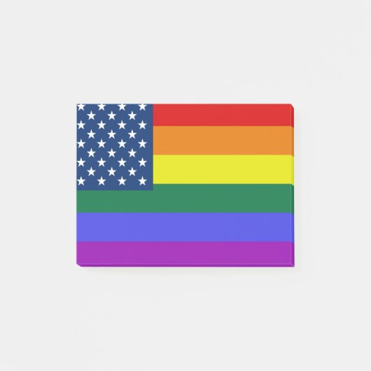 USAレインボープライド ポストイット (正面)