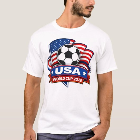 USAワールドカップ2026 Tシャツ (正面)