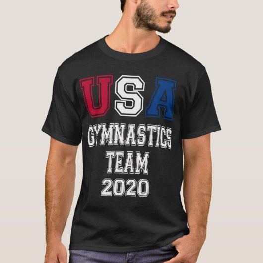 Usa体操チーム2020 Tシャツ (正面)