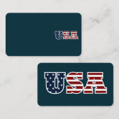 USA名刺 名刺 (正面/裏面)