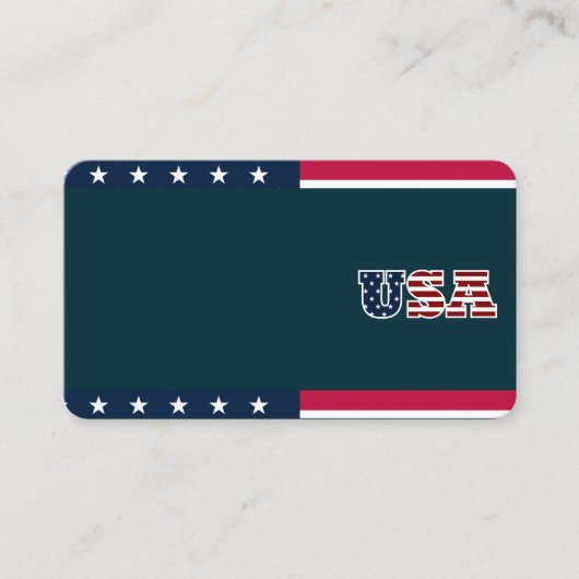 USA名刺 名刺 (正面)