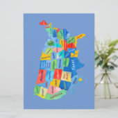 USA地図 シーズンカード (スタンド正面)