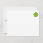 USA季節果実チャートはがき カード (裏面)