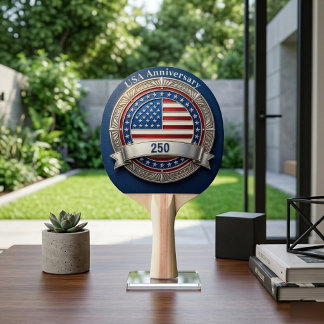 USA建国250周年アメリカ愛国主義 卓球ラケット
