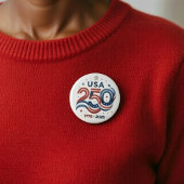 USA建国250周年 1776-2026 缶バッジ
