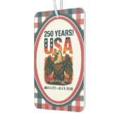 USA建国250年 - ハクトウワシ 2026年7月4日 カーエアーフレッシュナー (左)