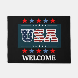USA形式 ドアマット