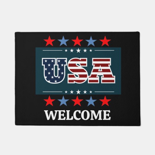 USA形式 ドアマット (正面)