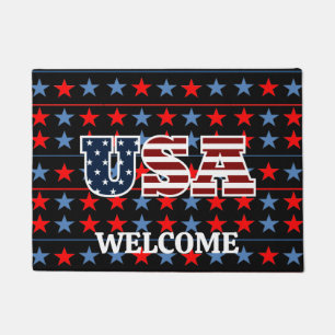USA形式 ドアマット