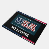USA形式 ドアマット (アングル)