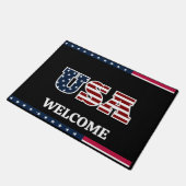 USA形式 ドアマット (アングル)