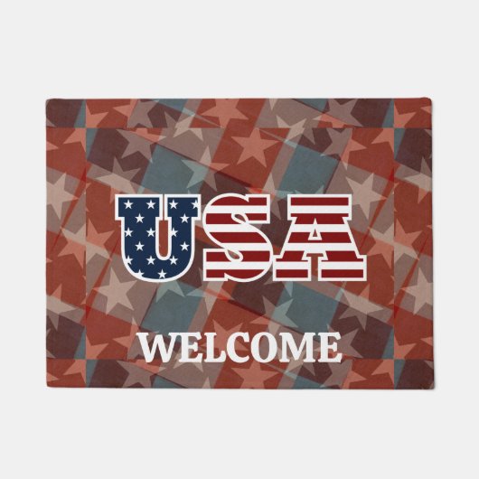 USA形式 ドアマット (正面)