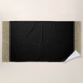 USA恋しく思スタイルグリッタービーチタオル ビーチタオル (正面)