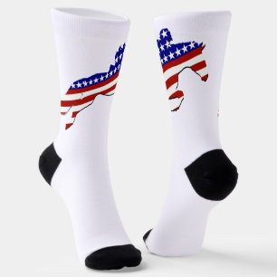 USA愛国心馬術 ソックス