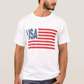 USA愛国旗Tシャツ Tシャツ (正面)