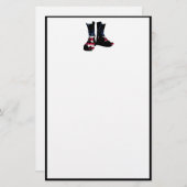 USA戦闘用ブーツ 便箋 (正面/裏面)