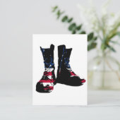 USA戦闘用ブーツ 招待状 (スタンド正面)