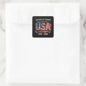USA独立250周年 | 1776–2026 パトリオット スクエアシール (バッグ)